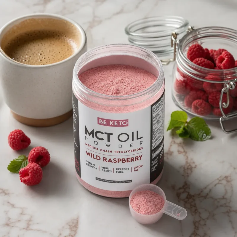 MCT Olej v Prášku – Divoká Malina 300g – Lifestyle 3 MCT Olej v Prášku – Divoká Malina 300g