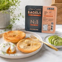 Keto Bezlepkové Bagely 2x75g