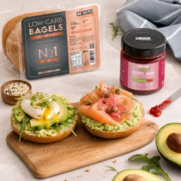 Keto Bezlepkové Bagely 2x75g