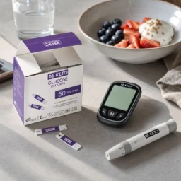 GluKeto Meter – Glukózové Proužky 50 ks