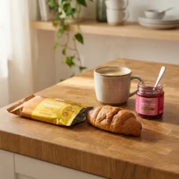 Nízkosacharidový Croissant 50g – Lifestyle 1 Nízkosacharidový Croissant 50g
