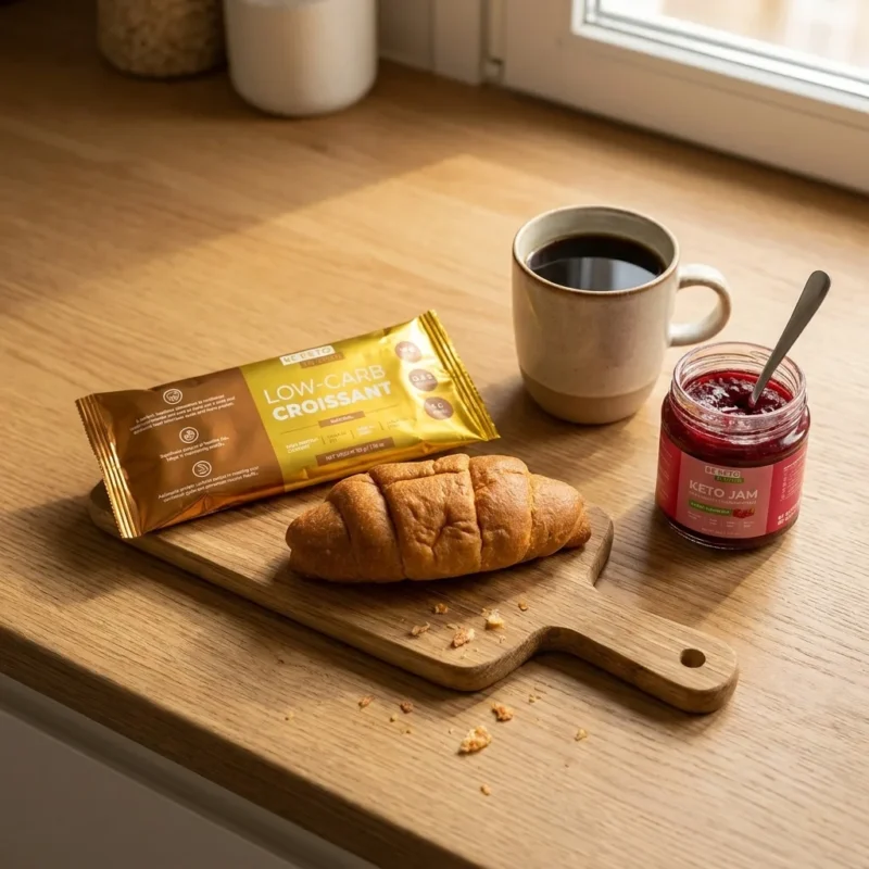 Nízkosacharidový Croissant 50g – Lifestyle 2 Nízkosacharidový Croissant 50g
