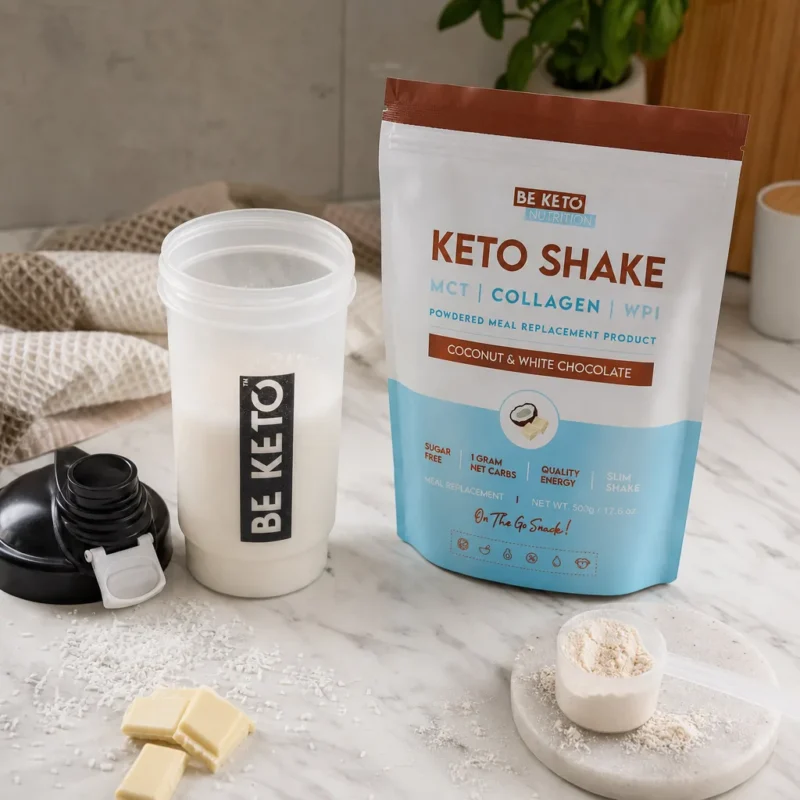 Diet Keto Shake – Kokos a Bílá Čokoláda 500g