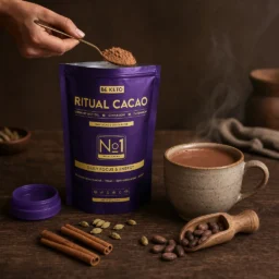 Ceremoniální Kakao – Ritual (MCT olej & Akáciová vláknina) – Skořice & Kardamom 250g