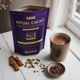 Ceremoniální Kakao – Ritual (MCT olej & Akáciová vláknina) – Skořice & Kardamom 250g