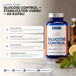 Glucose Control – Stabilizátor Cukru v Krvi – 60 Kapslí