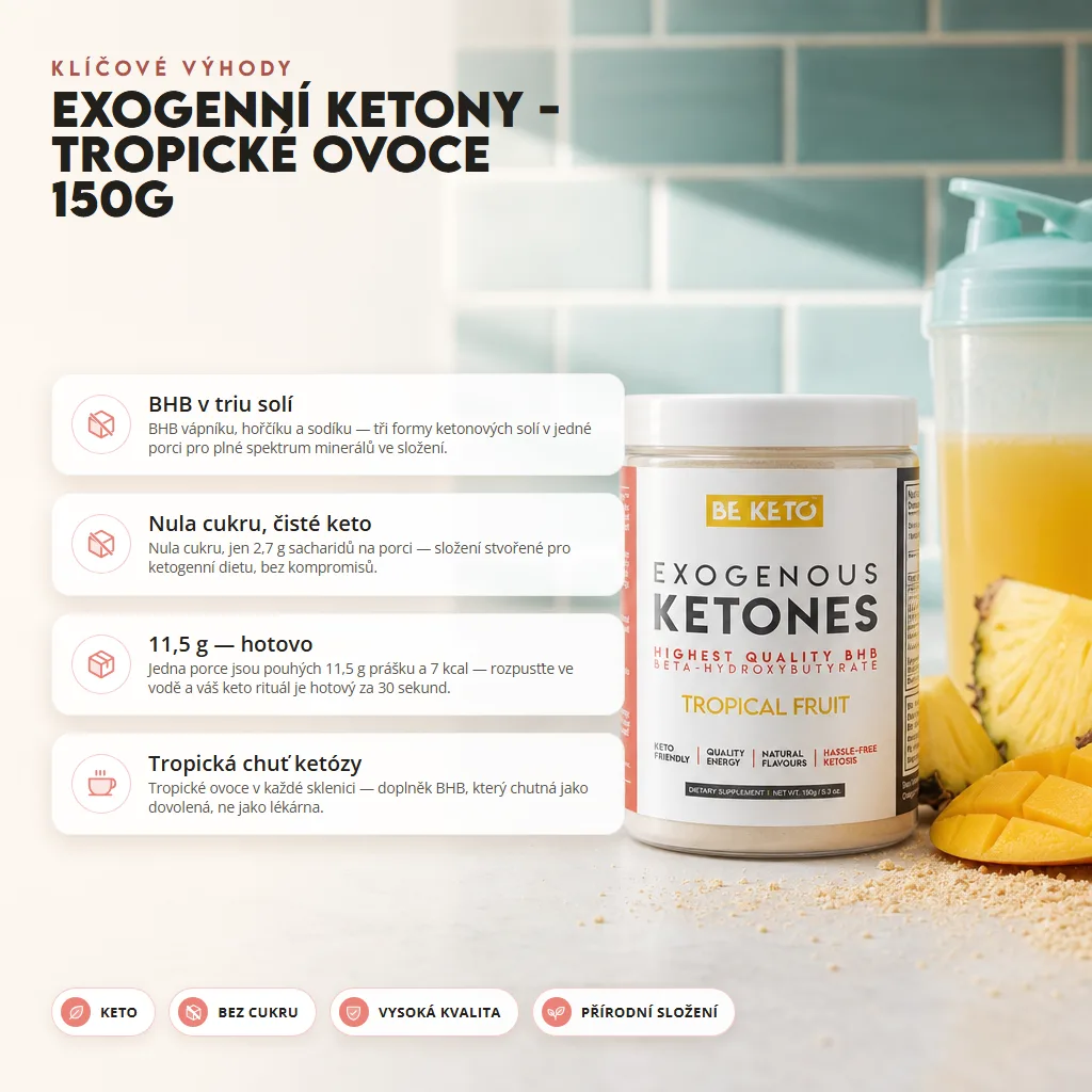 Exogenní Ketony – Tropické Ovoce 150g