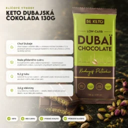 Keto Dubaï Chocolate 130g – Benefit Keto Dubaï Chocolate 130g