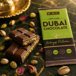 Keto Dubaï Chocolate 130g – Lifestyle 2 Keto Dubaï Chocolate 130g