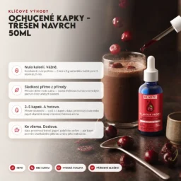 Ochucovací Kapky – Perfektně Višňový 50ml