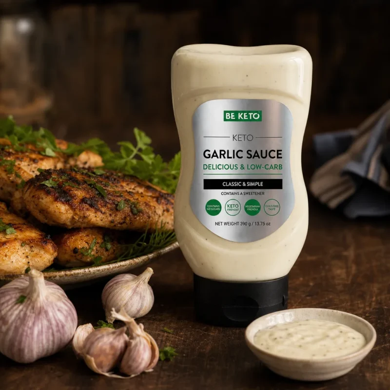 Keto Česneková Omáčka 390g