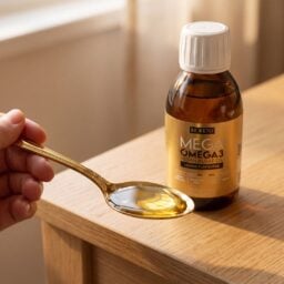 MEGA Omega 3 Veganská – Olej z Řas Citronový 150ml