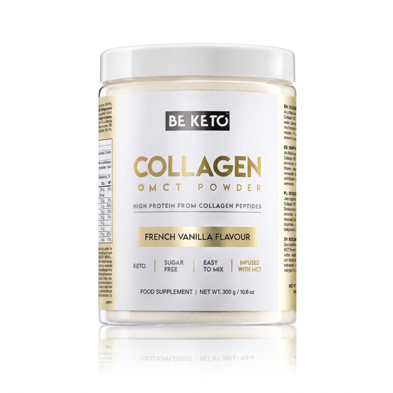 Keto Kolagen + MCT Olej - Francouzská Vanilka 300g