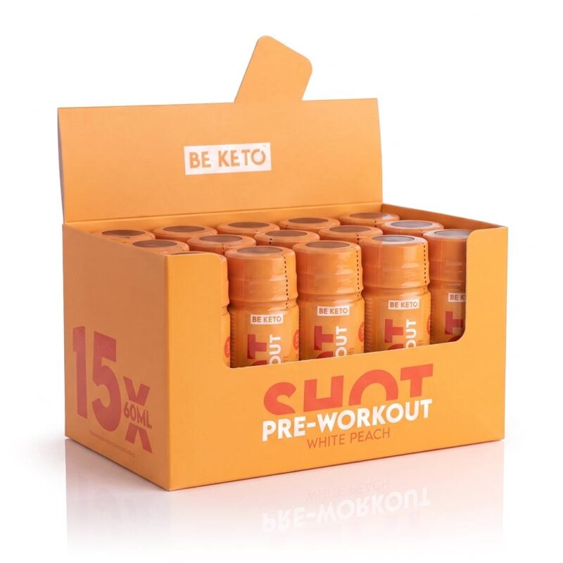 Pre-Workout Shot – Bílá Broskev