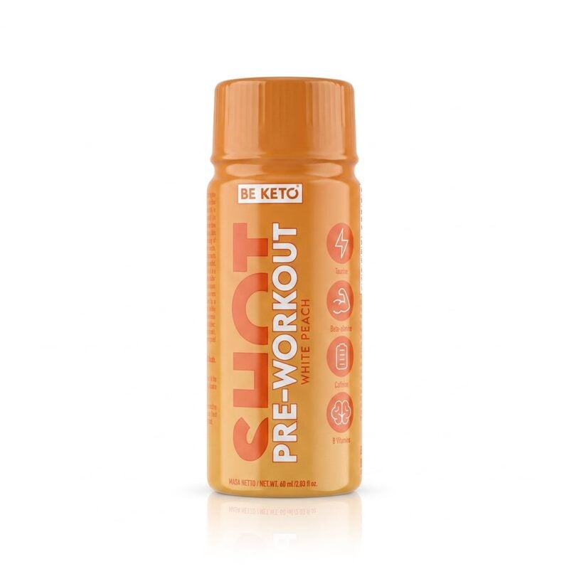 Pre-Workout Shot – Bílá Broskev