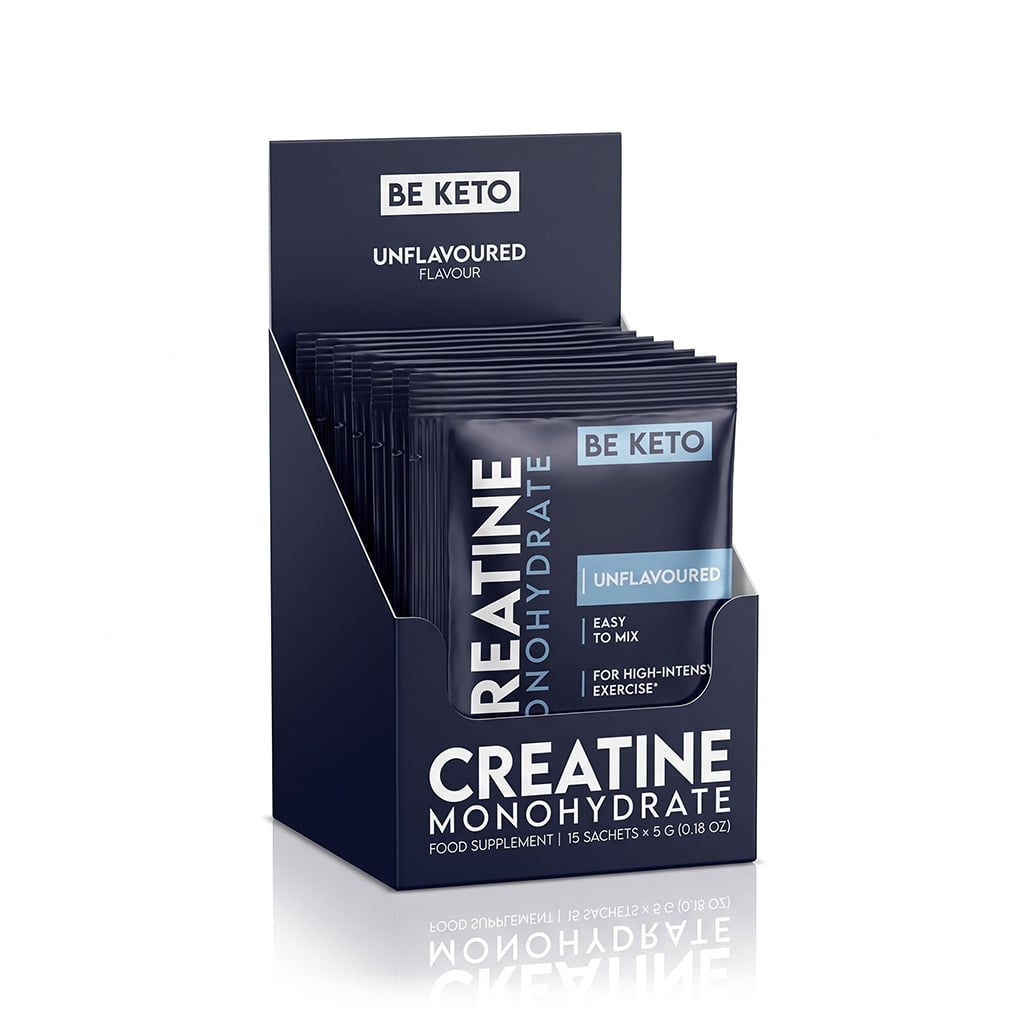 Kreatin Monohydrát – 100% Čistý, 15 Sáčků x 5g